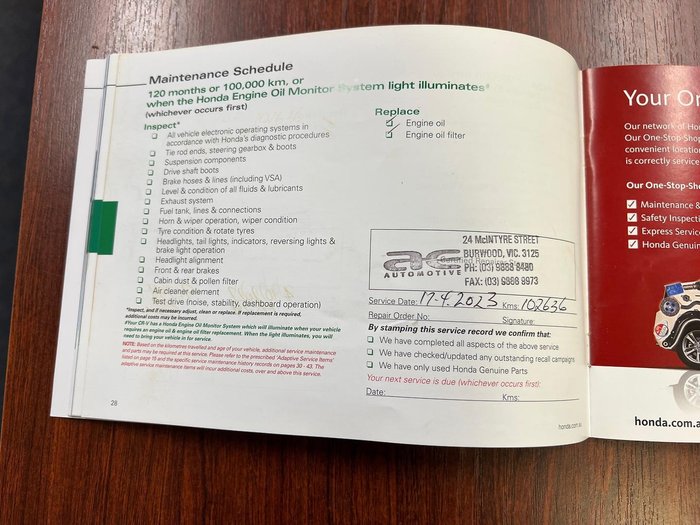 2018 Honda CR-V VTi-S RW MY18 Brilliant Sporty Blue