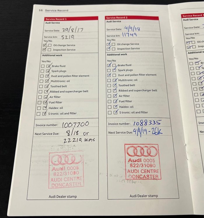 2016 Audi A3 Attraction 8V MY16 Florett Silver