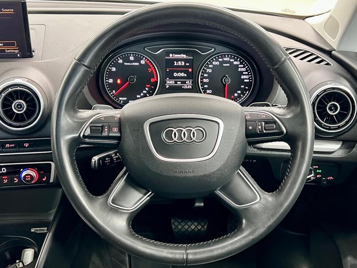 2016 Audi A3 Attraction 8V MY16 Florett Silver