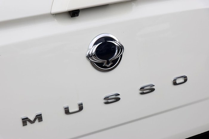 2024 SsangYong Musso Ultimate Q261 MY24 4X4 Dual Range White