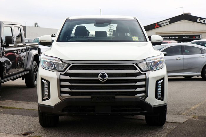 2024 SsangYong Musso Ultimate Q261 MY24 4X4 Dual Range White