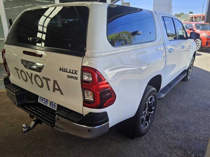 2022 Toyota Hilux SR5 GUN126R 4X4 Dual Range Glacier White