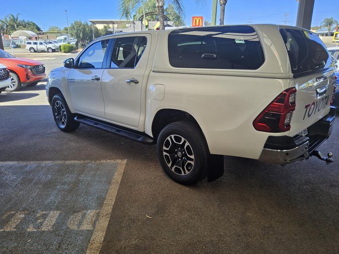 2022 Toyota Hilux SR5 GUN126R 4X4 Dual Range Glacier White