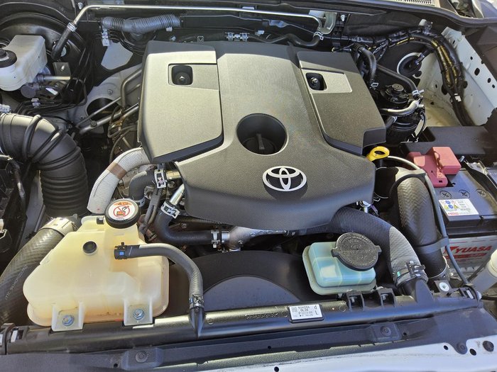 2022 Toyota Hilux SR5 GUN126R 4X4 Dual Range Glacier White