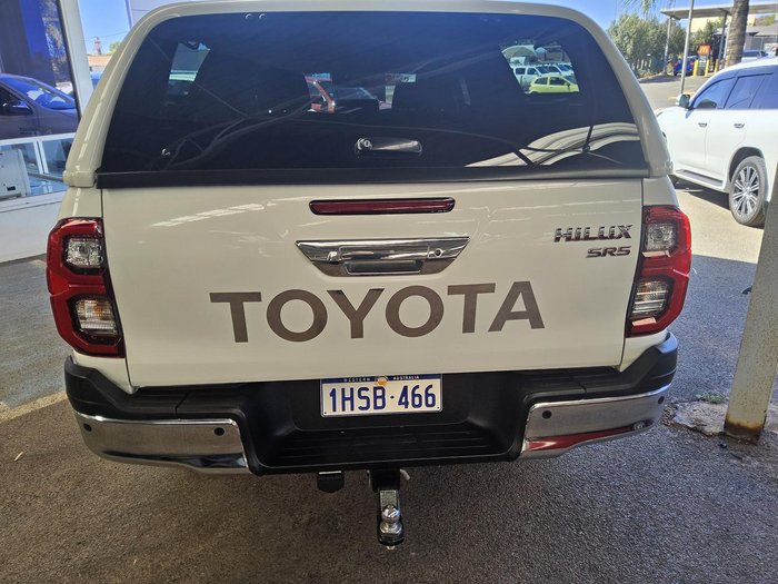 2022 Toyota Hilux SR5 GUN126R 4X4 Dual Range Glacier White