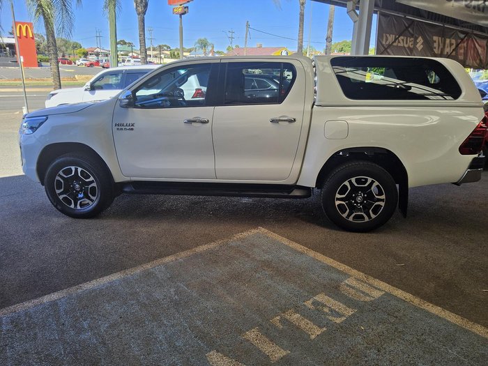2022 Toyota Hilux SR5 GUN126R 4X4 Dual Range Glacier White
