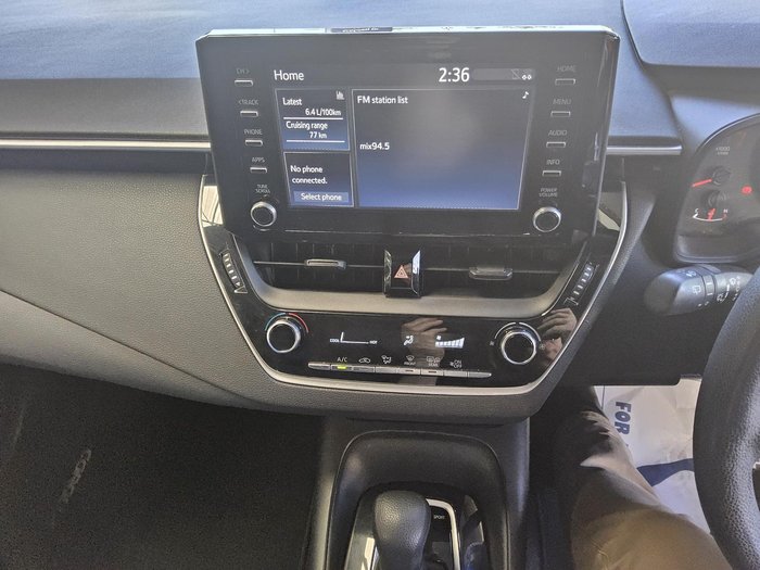 2019 Toyota Corolla Ascent Sport MZEA12R Silver Pearl