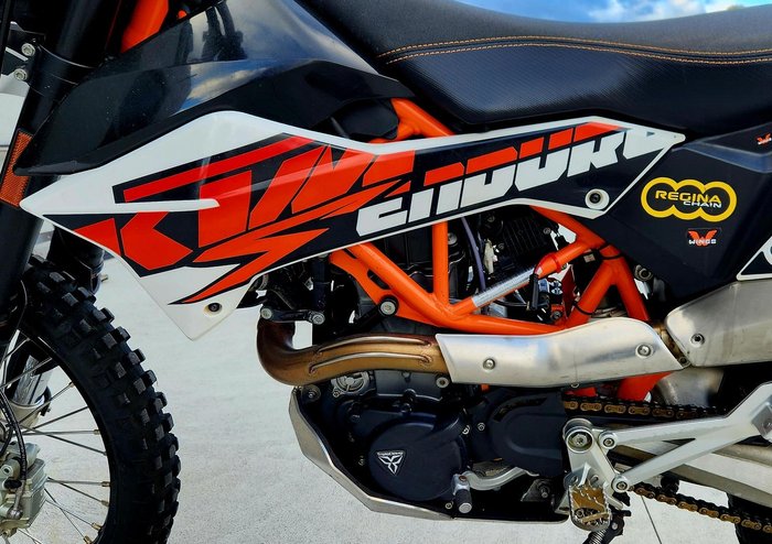 2018 KTM 690 Enduro R Enduro White