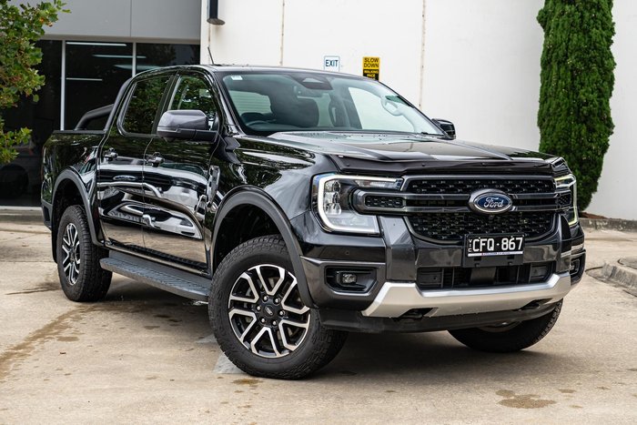 2022 Ford Ranger Sport MY22 4X4 Dual Range Shadow Black