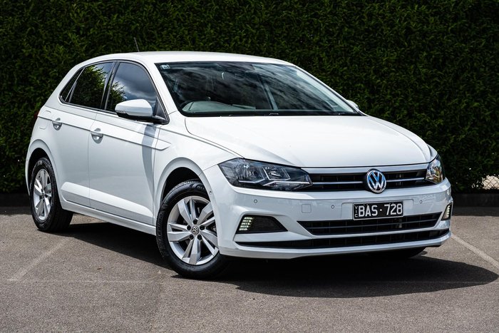 2019 Volkswagen Polo 85TSI Comfortline AW MY19 Pure White
