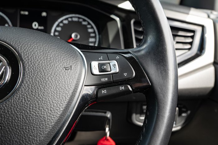 2019 Volkswagen Polo 85TSI Comfortline AW MY19 Pure White