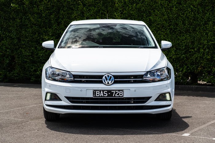 2019 Volkswagen Polo 85TSI Comfortline AW MY19 Pure White