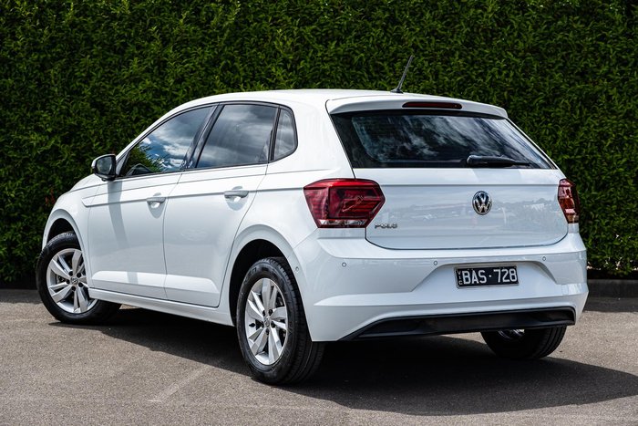 2019 Volkswagen Polo 85TSI Comfortline AW MY19 Pure White