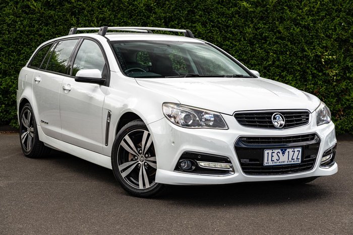 2015 Holden Commodore SV6 VF MY15 Heron White