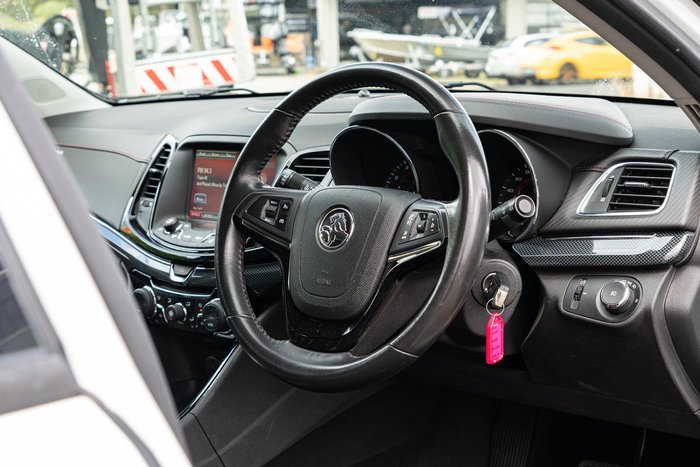 2015 Holden Commodore SV6 VF MY15 Heron White