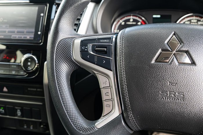 2022 Mitsubishi Triton GLX+ MR MY23 4X4 Dual Range White