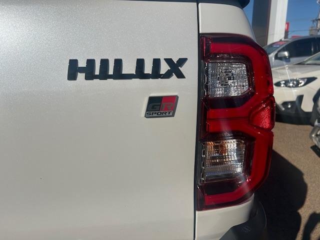 2023 Toyota Hilux GR Sport GUN126R 4X4 Dual Range Frosted White