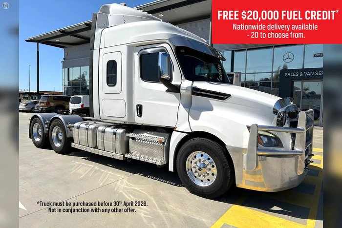 2022 Freightliner Cascadia 126 WHITE