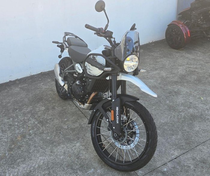 2026 Royal Enfield Himalayan 450 Himalayan White