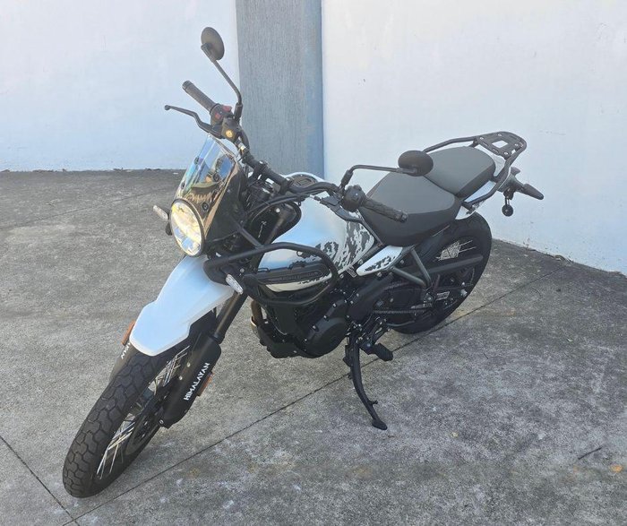 2026 Royal Enfield Himalayan 450 Himalayan White