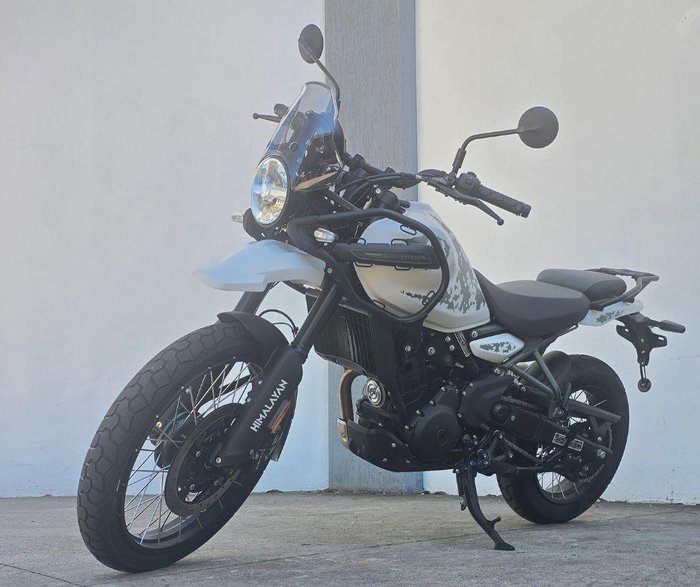 2026 Royal Enfield Himalayan 450 Himalayan White