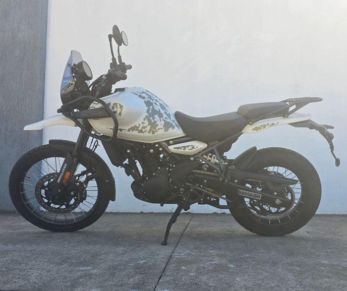 2026 Royal Enfield Himalayan 450 Himalayan White