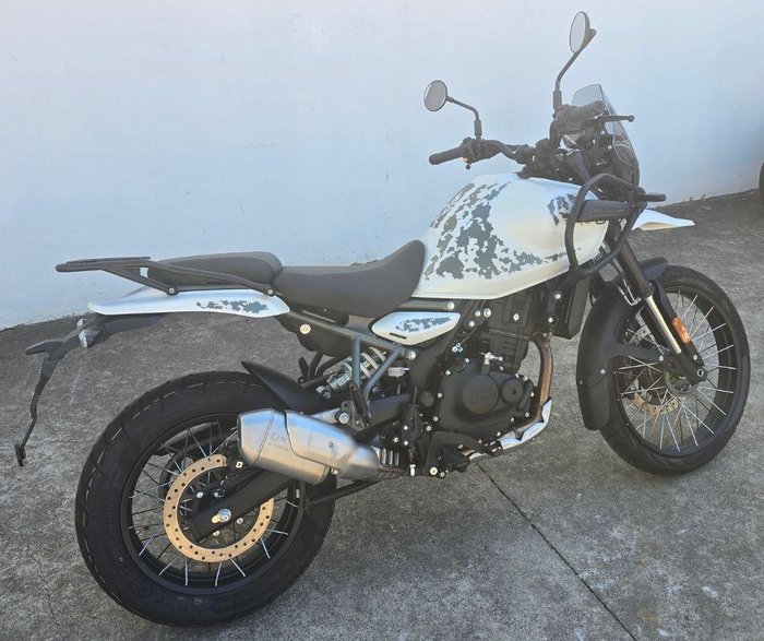 2026 Royal Enfield Himalayan 450 Himalayan White