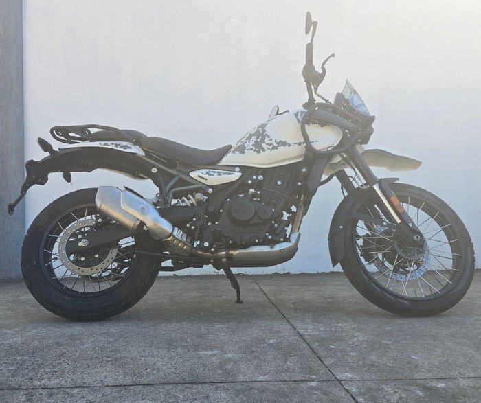 2026 Royal Enfield Himalayan 450 Himalayan White