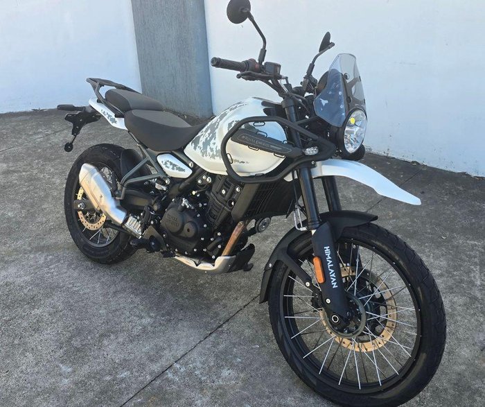 2026 Royal Enfield Himalayan 450 Himalayan White