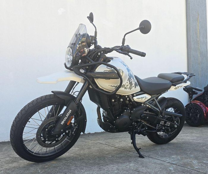 2026 Royal Enfield Himalayan 450 Himalayan White