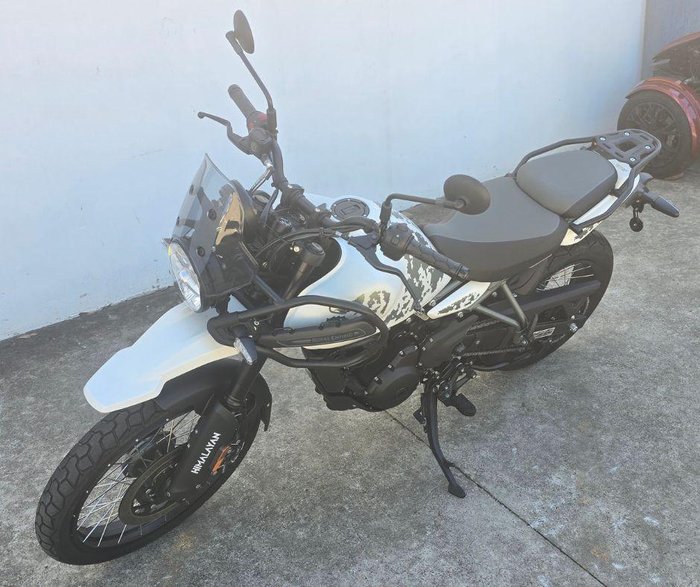 2026 Royal Enfield Himalayan 450 Himalayan White