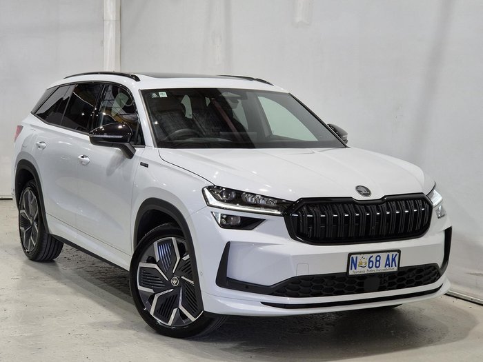 2025 SKODA Kodiaq 140TSI Sportline PS MY25 4X4 Moon White