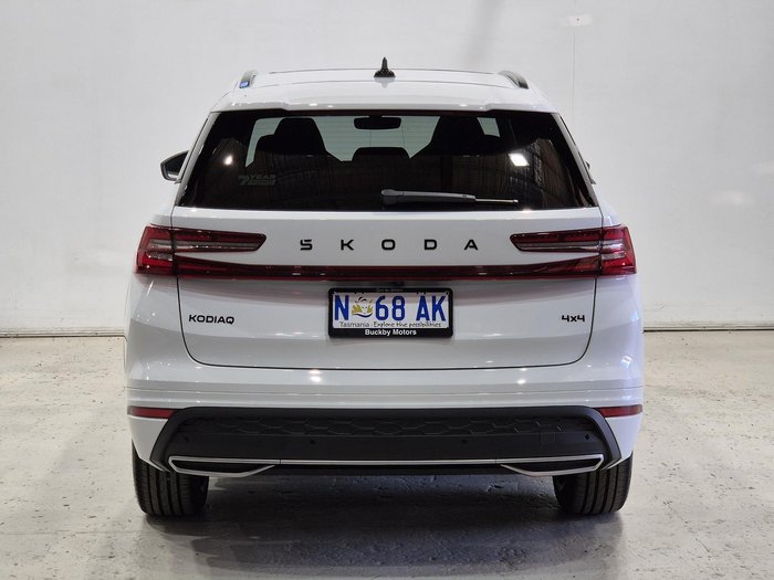 2025 SKODA Kodiaq 140TSI Sportline PS MY25 4X4 Moon White