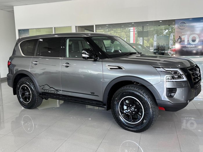 2026 Nissan Patrol Warrior Y62 MY26 4X4 Dual Range Gun Metallic