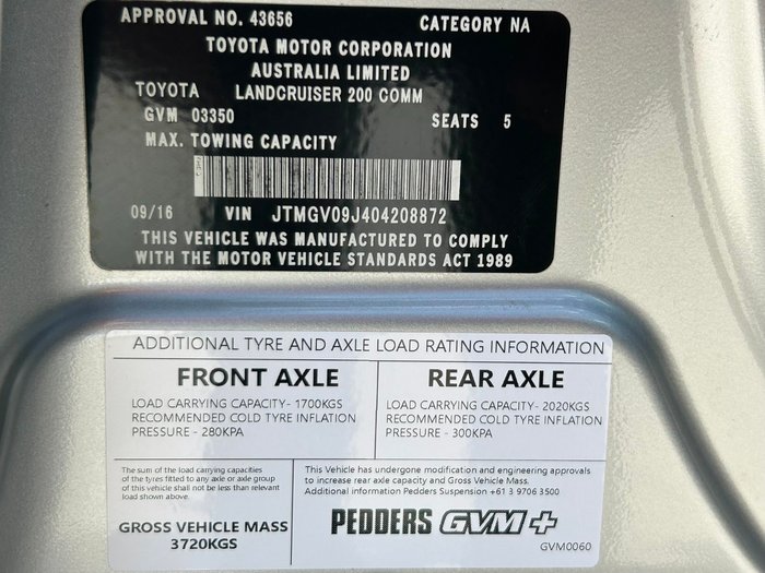 2016 Toyota Landcruiser GX