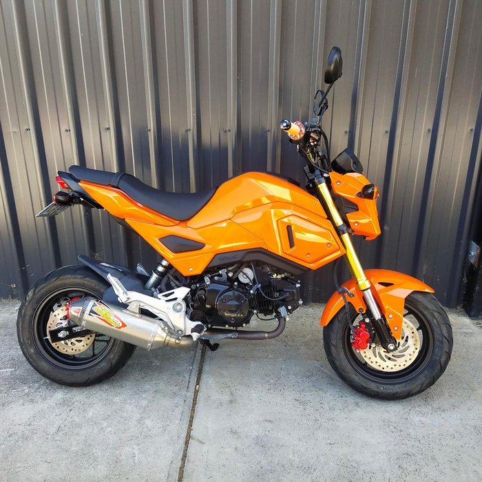 2017 Honda Grom (MSX125) MSX Orange
