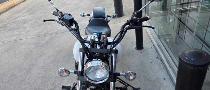 2015 Yamaha XVS650 V-STAR CUSTOM WHITE