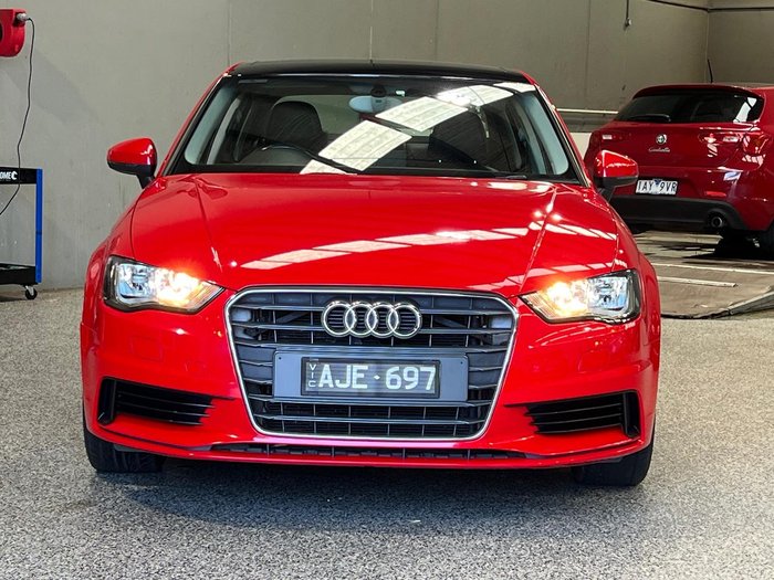 2014 Audi A3 Attraction 8V MY14 Brilliant Red
