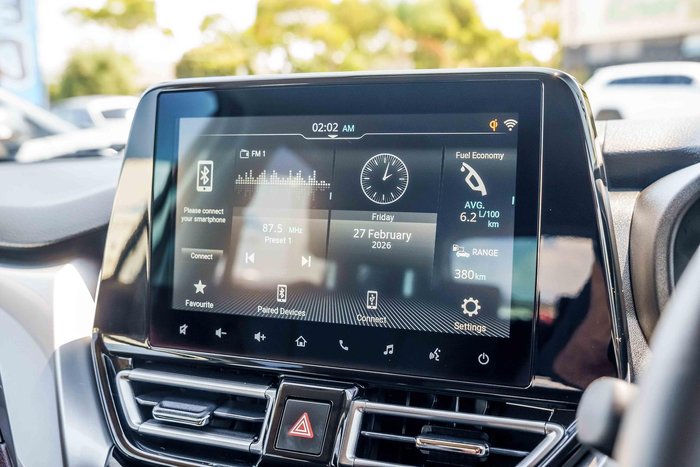 2025 Suzuki Fronx Hybrid KW Splendid Silver Pearl Metallic + Bluish Black Pearl