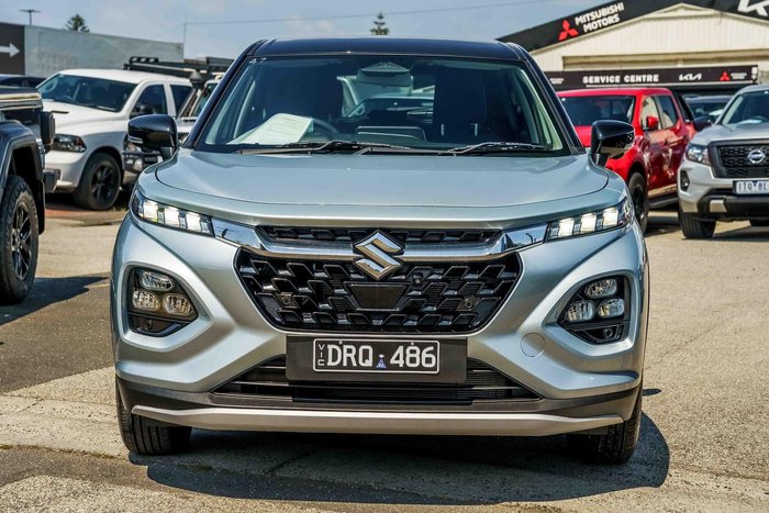 2025 Suzuki Fronx Hybrid KW Splendid Silver Pearl Metallic + Bluish Black Pearl