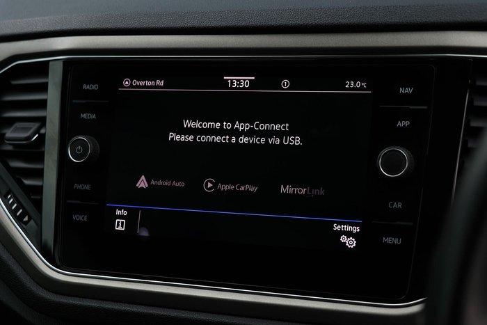 2021 Volkswagen T-Roc 110TSI Style A11 MY21 Pure White