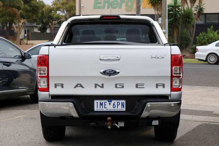 2017 Ford Ranger XLT PX MkII MY18 4X4 Dual Range Ingot Silver