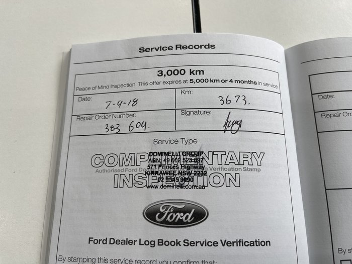 2018 Ford Everest Trend