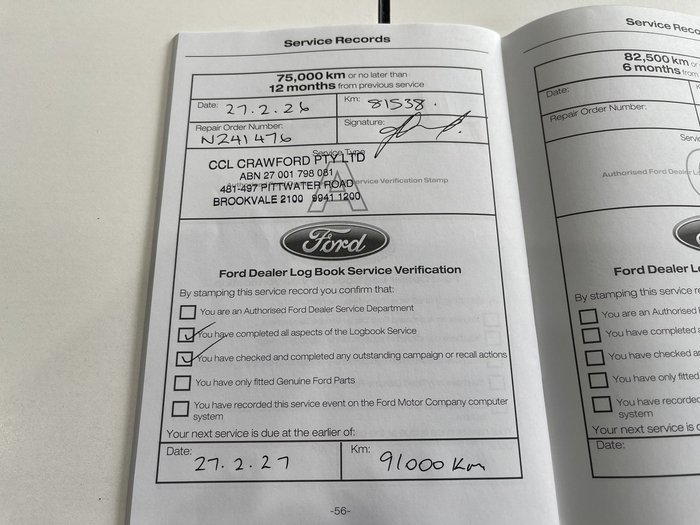 2018 Ford Everest Trend