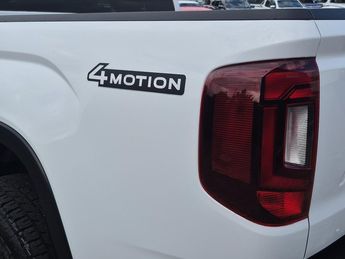 2024 Volkswagen Amarok TDI500 Life NF MY23 4X4 Dual Range Clear White