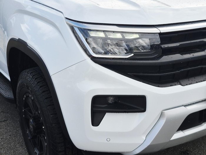 2024 Volkswagen Amarok TDI500 Life NF MY23 4X4 Dual Range Clear White