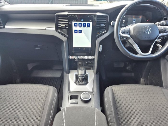 2024 Volkswagen Amarok TDI500 Life NF MY23 4X4 Dual Range Clear White