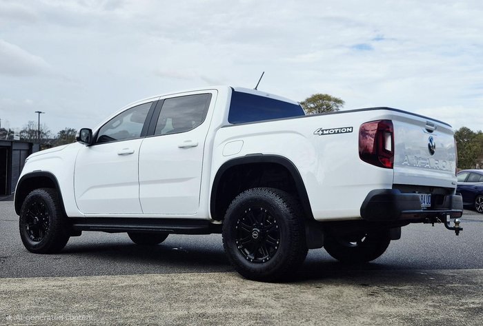 2024 Volkswagen Amarok TDI500 Life NF MY23 4X4 Dual Range Clear White