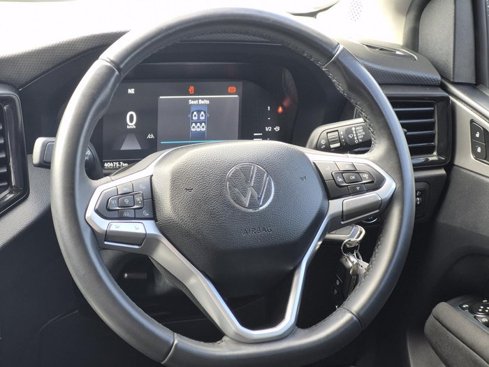 2024 Volkswagen Amarok TDI500 Life NF MY23 4X4 Dual Range Clear White