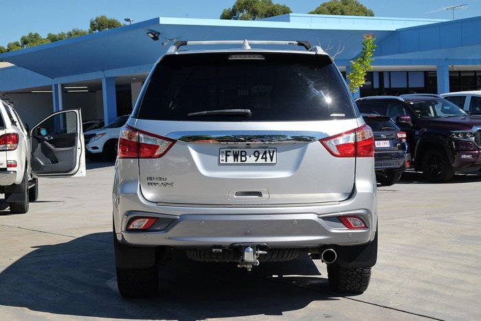 2017 Isuzu MU-X LS-T MY17 4X4 Dual Range Titanium Silver